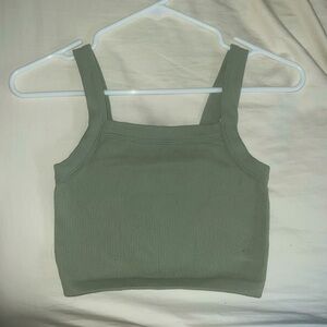 Cotton on sage green tank top